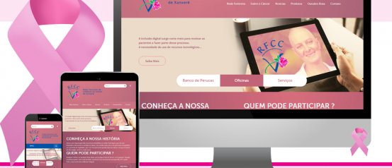 Rede Feminina lança novo site interativo e acessível