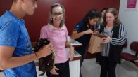 Estudantes de Agronomia realizam trote solidário e RFCC recebe mais de 100 mechas de cabelo